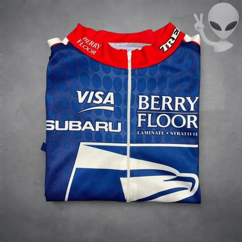 Vintage Nike USPS Cycling Jersey Mens 2XL Pro Team Subaru Visa United States - Picture 7 of 7